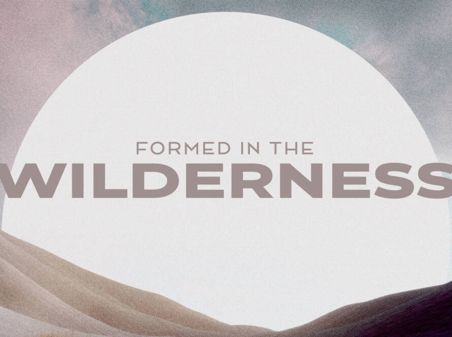Formed in the Wilderness text over landscape.