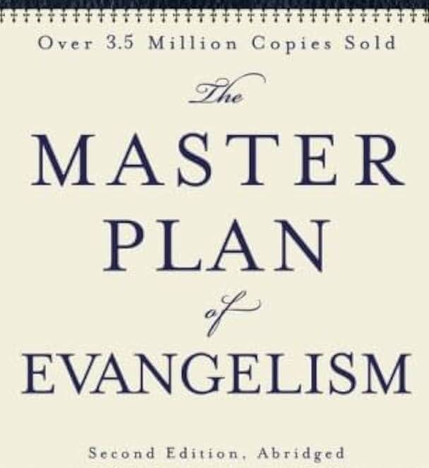 Book cover: The Master Plan of Evangelism.